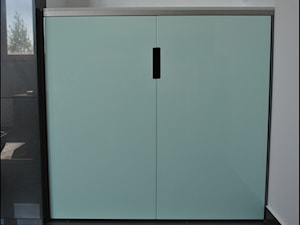 szafka łazienkowa- zabudowa pralki - zdjęcie od Sysło-Projekt