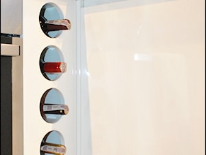 "Kolorowo Mi" łazienka+ kuchnia - Kuchnia, styl nowoczesny - zdjęcie od Sysło-Projekt