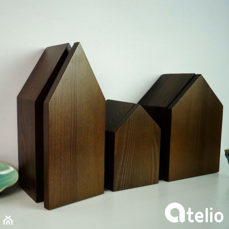 Szafki w kształcie domków - zdjęcie od Atelio - Homebook