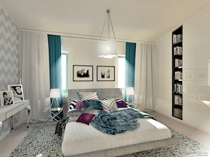 Subtelna sypialnia glamour - zdjęcie od Anna Przybylska Design