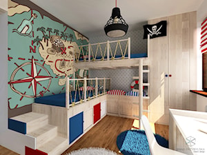 Pokój małych piratów - zdjęcie od Anna Przybylska Design