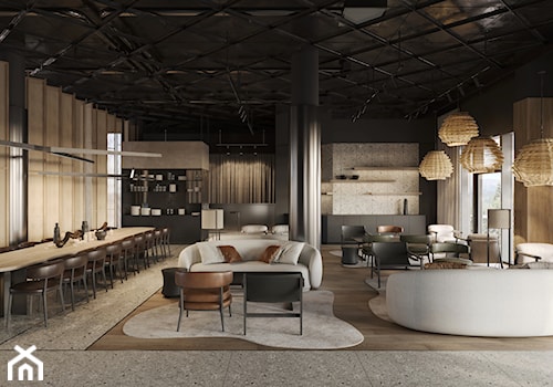 HOTEL & RESTAURANT KONGSBERG - Wnętrza publiczne, styl skandynawski - zdjęcie od Oskar Firek Architects