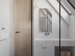 S HOUSE OSLO - Łazienka, styl skandynawski - zdjęcie od Oskar Firek Architects