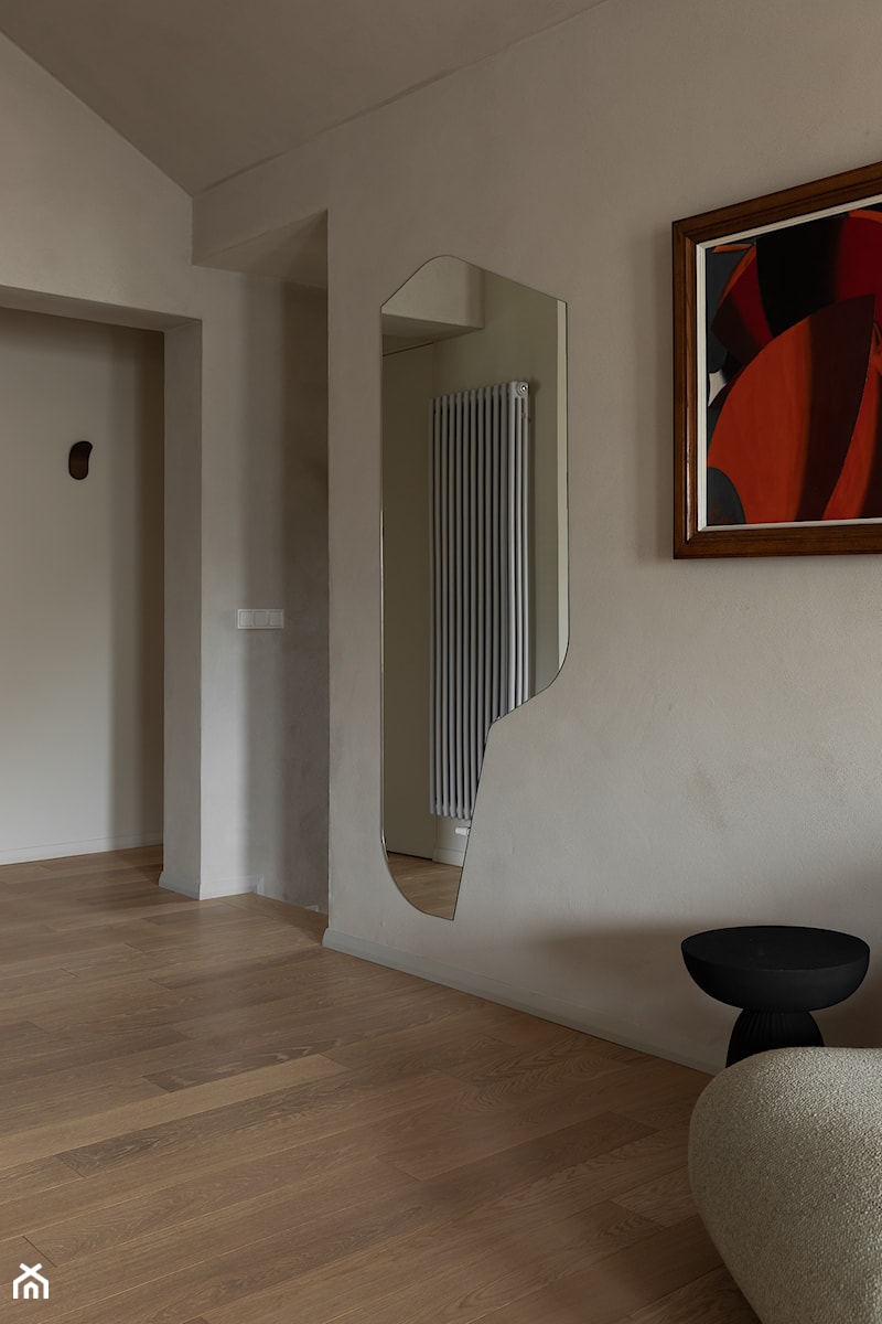 HSK APARTMENT - Hol / przedpokój, styl minimalistyczny - zdjęcie od Oskar Firek Architects