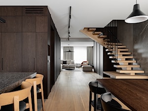 IMB APARTMENT - Jadalnia, styl nowoczesny - zdjęcie od Oskar Firek Architects