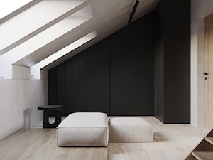 M APARTMENT KABATY - Garderoba, styl minimalistyczny - zdjęcie od Oskar Firek Architects