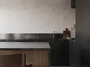 M APARTMENT KABATY - Kuchnia, styl minimalistyczny - zdjęcie od Oskar Firek Architects