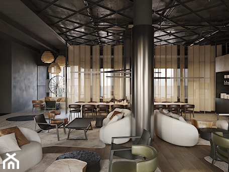 Aranżacje wnętrz - Wnętrza publiczne: HOTEL & RESTAURANT KONGSBERG - Wnętrza publiczne, styl skandynawski - Oskar Firek Architects. Przeglądaj, dodawaj i zapisuj najlepsze zdjęcia, pomysły i inspiracje designerskie. W bazie mamy już prawie milion fotografii!