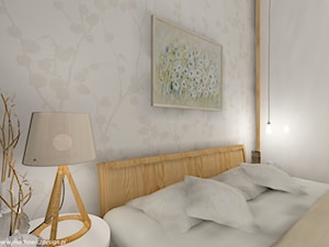 Sypialnia w stylu natury - zdjęcie od Machowicz design