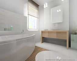 łazienka w kolorze pasteli - zdjęcie od Machowicz design - Homebook