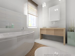 łazienka w kolorze pasteli - zdjęcie od Machowicz design