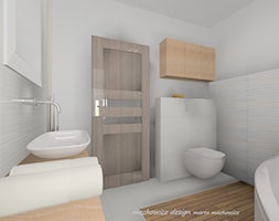 łazienka w kolorze pasteli - zdjęcie od Machowicz design - Homebook