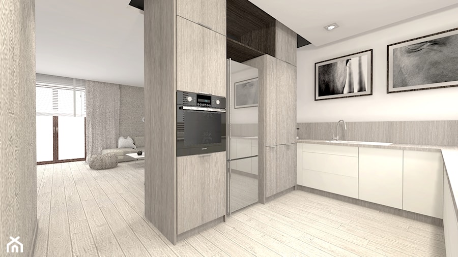 dom za miastem - Kuchnia, styl minimalistyczny - zdjęcie od Studio BDB  architektura wnętrz