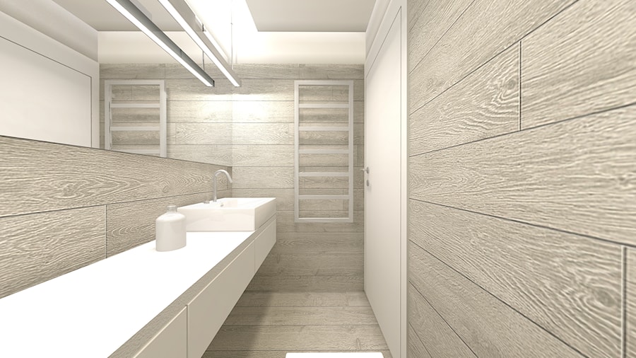 Łazienka, styl minimalistyczny - zdjęcie od Studio BDB  architektura wnętrz