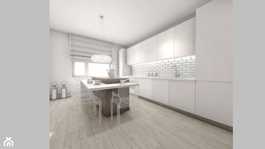 dom 8 - Kuchnia, styl nowoczesny - zdjęcie od Studio BDB  architektura wnętrz