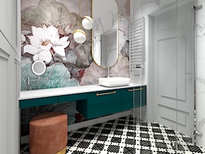 Elegancka łazienka - Łazienka, styl nowoczesny - zdjęcie od Sandra Szymańska