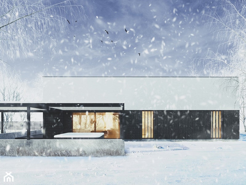 Dom nad jeziorem - Domy, styl minimalistyczny - zdjęcie od 081 architekci - Homebook