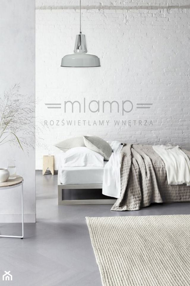 FLUX - światło, kolor, styl - Sypialnia, styl minimalistyczny - zdjęcie od =mlamp.pl= | rozświetlamy wnętrza - Homebook