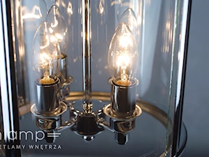 Szklana klasyka oświetlenia - wisząca lampa EVO P04550CH - zdjęcie od =mlamp.pl= | rozświetlamy wnętrza