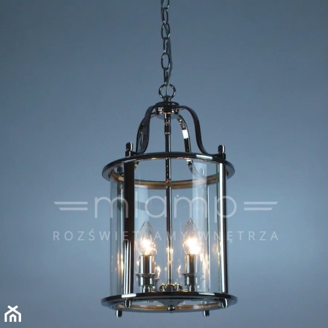 Szklana klasyka oświetlenia - wisząca lampa EVO P04550CH - zdjęcie od =mlamp.pl= | rozświetlamy wnętrza