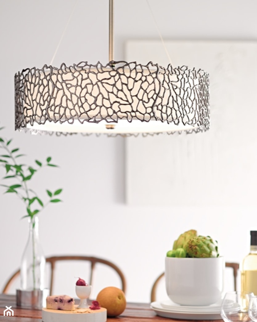 Wisząca lampa SILVER CORAL - finezja i prostota w jednym - zdjęcie od =mlamp.pl= | rozświetlamy wnętrza