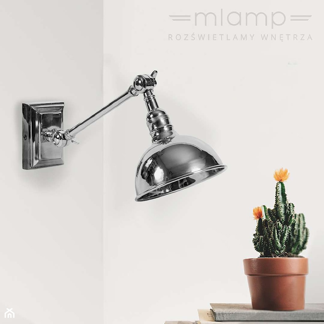 Industrialna lampa ścienna DELUXE - zdjęcie od =mlamp.pl= | rozświetlamy wnętrza - Homebook