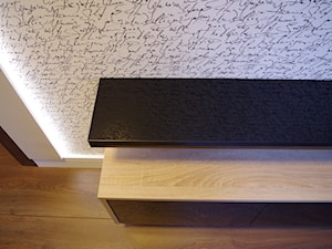 Sypialnia na poddaszu w ciepłym klimacie - Sypialnia, styl nowoczesny - zdjęcie od wyszomirska design