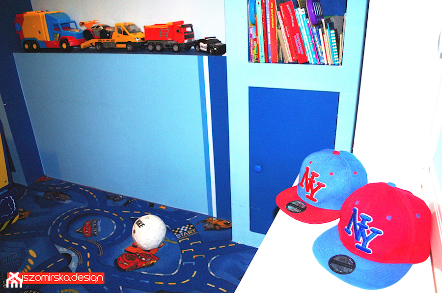 Boys room - Pokój dziecka, styl nowoczesny - zdjęcie od wyszomirska design