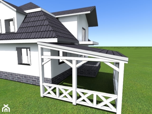 Zadaszenie Tarasu - Ogród, styl prowansalski - zdjęcie od wyszomirska design