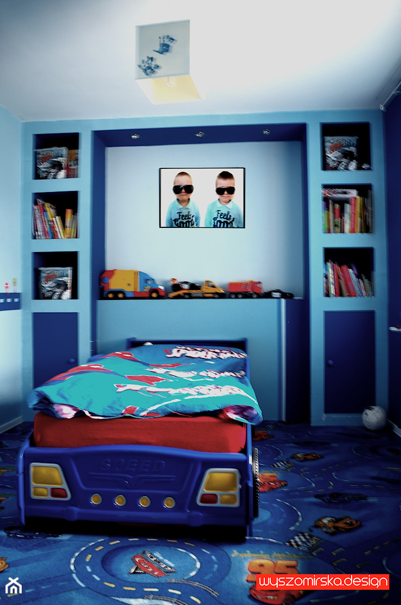 Boys room - Pokój dziecka, styl nowoczesny - zdjęcie od wyszomirska design