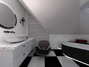 Łazienka w Kropki - Łazienka, styl nowoczesny - zdjęcie od wyszomirska design