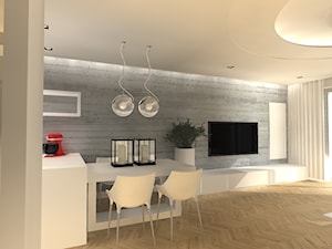 Apartament w Sosnowcu - Salon, styl nowoczesny - zdjęcie od Ekskluzywne Wnętrze