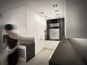 Projekt modernizacji budynku jednorodzinnego w zabudowie parterowej - kuchnia.- kuchnia. - zdjęcie od STUDIO.O. organic design