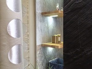Penthouse Wilanów - detal doświetlenia łazienki - zdjęcie od Stocki Design