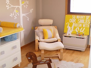 Pokój dziecka - szary+żółty. - zdjęcie od KiddyFave.com