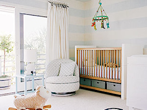 Biało-błękitny pokój dziecka - zdjęcie od KiddyFave.com