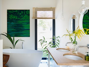 Łazienka wabi-sabi - Łazienka, styl minimalistyczny - zdjęcie od Renee's Interior Design