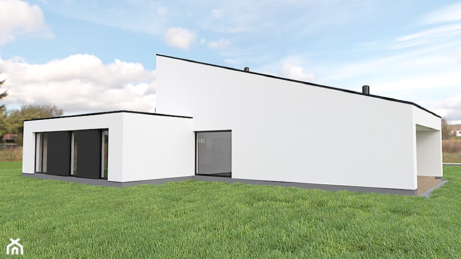 Projekt domu jednorodzinnego w Katowicach - Domy, styl minimalistyczny - zdjęcie od MiA Projektowanie Michał Kanclerz