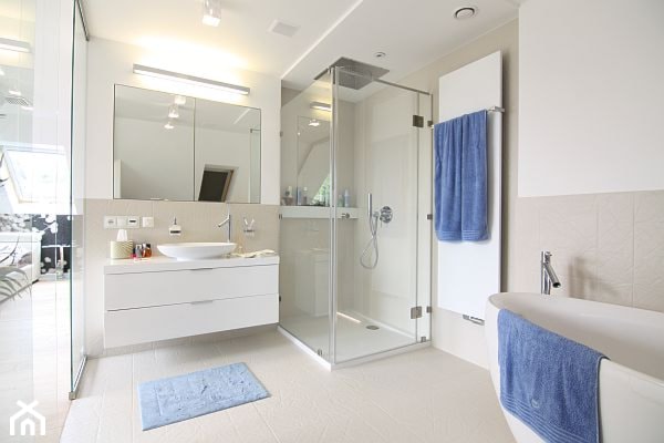 Prywatna łazienka w sypialni - zdjęcie od ORANGE STUDIO