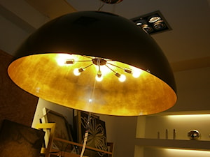 Lampa wisząca MAGMA XL (MDS 1004-XLblack/gold) Tomix.pl - zdjęcie od Tomix.pl Lampy i oświetlenia do domu, biura, ogrodu, przemysłowe i oświetlenie zewnętrzne