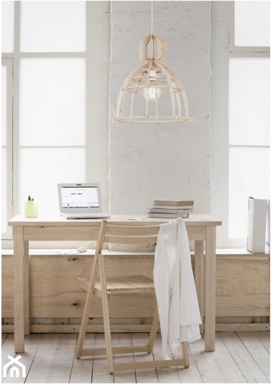 Biuro, styl minimalistyczny - zdjęcie od Tomix.pl Lampy i oświetlenia do domu, biura, ogrodu, przemysłowe i oświetlenie zewnętrzne