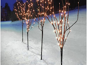 HAMAR Dekoracja Drzewko 120cm 100L LED Brązowy - zdjęcie od Tomix.pl Lampy i oświetlenia do domu, biura, ogrodu, przemysłowe i oświetlenie zewnętrzne
