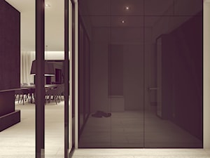 POP ART HOUSE - Mały beżowy hol / przedpokój, styl minimalistyczny - zdjęcie od CUDO STUDIO
