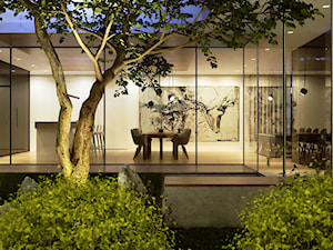 Projekt wnętrz domu - Ogród, styl minimalistyczny - zdjęcie od CUDO STUDIO