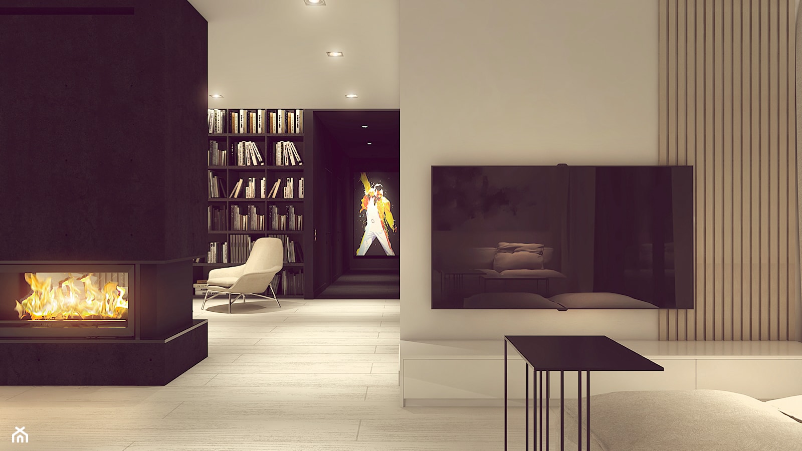 POP ART HOUSE - Salon, styl minimalistyczny - zdjęcie od CUDO STUDIO - Homebook