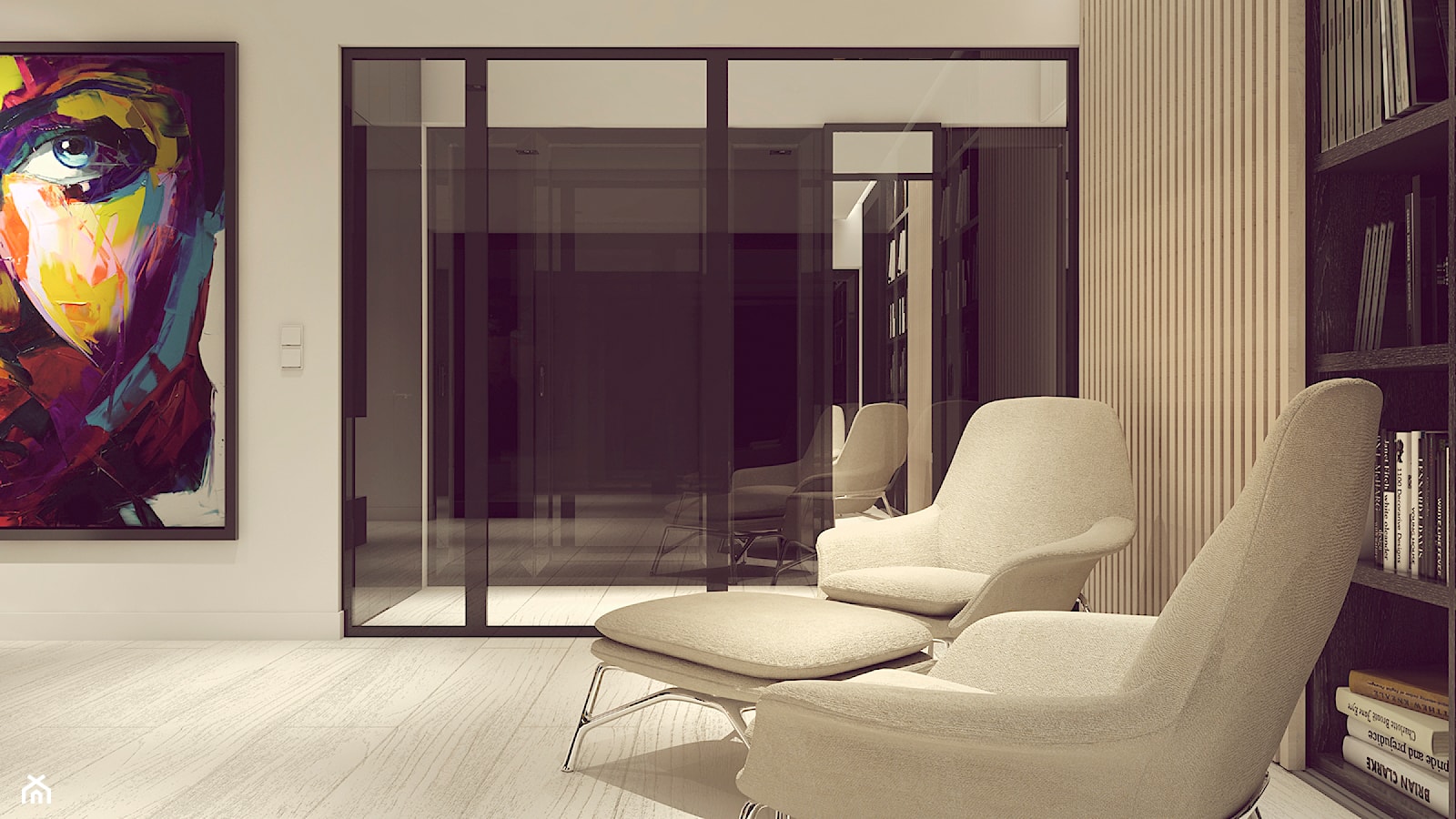 POP ART HOUSE - Salon, styl minimalistyczny - zdjęcie od CUDO STUDIO - Homebook
