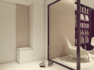 POP ART HOUSE - Mały biały hol / przedpokój, styl minimalistyczny - zdjęcie od CUDO STUDIO