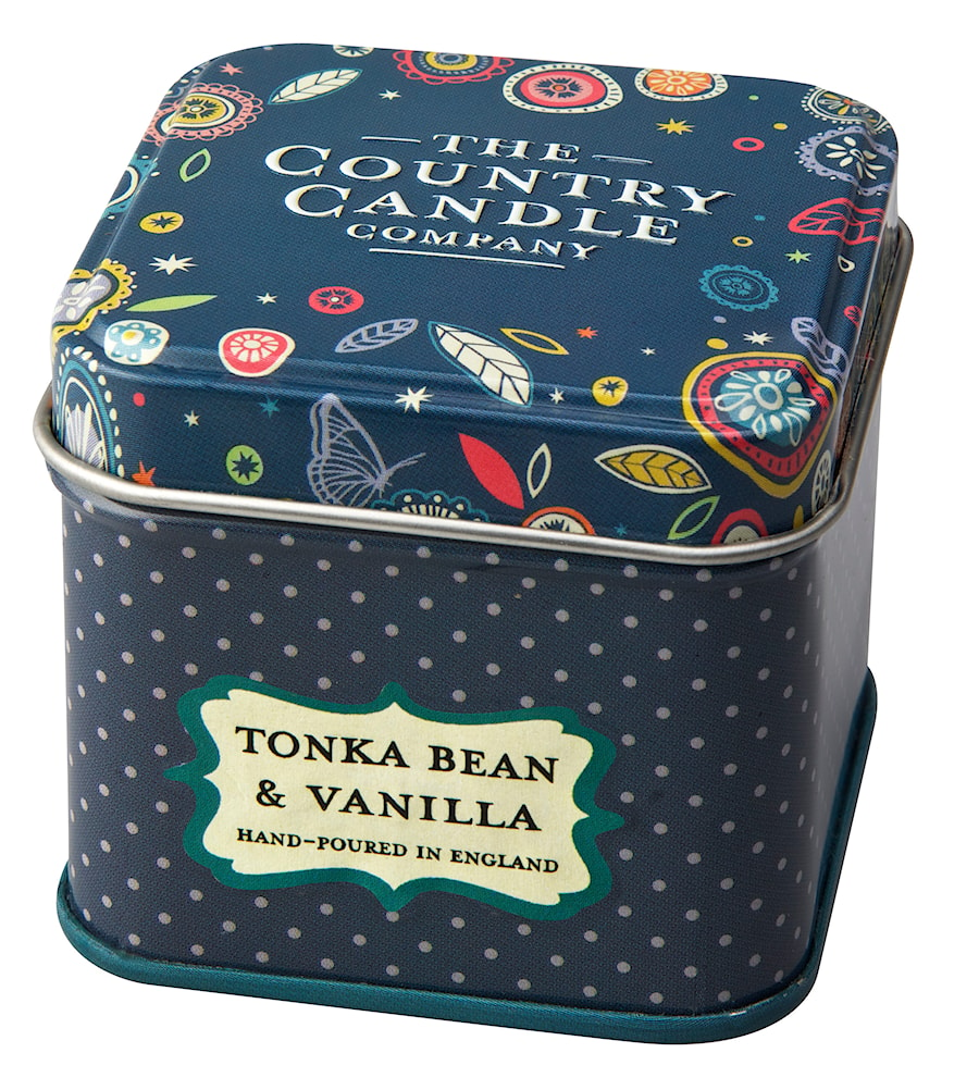 Świeca zapachowa " Tonka Bean & Vanilla" w puszce - zdjęcie od House to Home