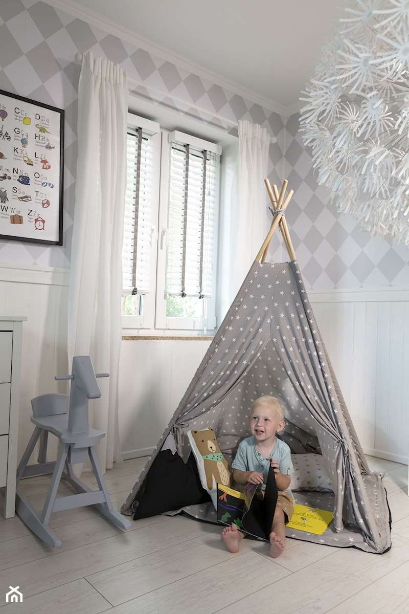 Osłony okienne do pokoju dziecka - Pokój dziecka, styl skandynawski - zdjęcie od ANWIS Sp. z o.o.