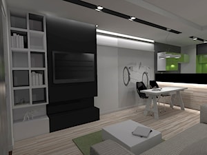 KAWALERKA NA URSUSIE - Salon - zdjęcie od NOOK studio architektury wnętrz-Magdalena Bieńkowska